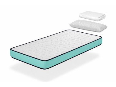 PACK CONFORT PRO  + ALMOHADA + SABANA PORTECTORA - ALTURA 14 CM