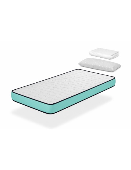 COMFORT PRO PACK + PILLOW + PROTECTIVE SHEET - HEIGHT 14 CM