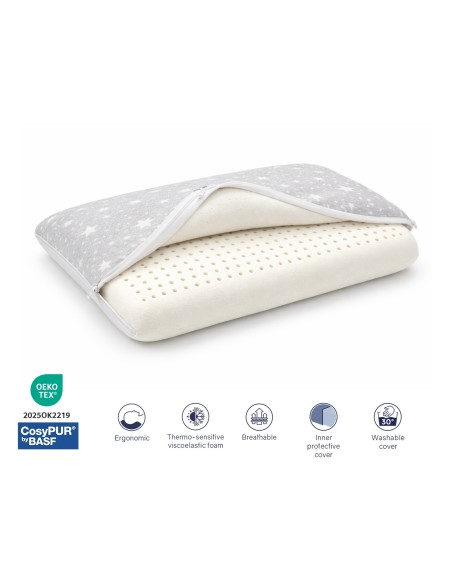 PACK ALMOHADA JUNIOR ALTURA 6CM