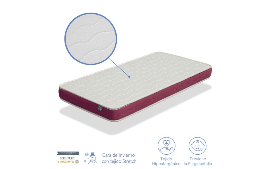 COLCHÓN BEBÉ ADA ALTURA 10CM