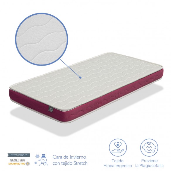 COLCHÓN BEBÉ ADA ALTURA 10CM