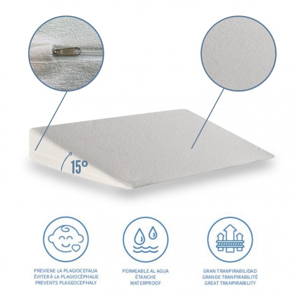 15° INCLINE ANTI-REFLUX WEDGE