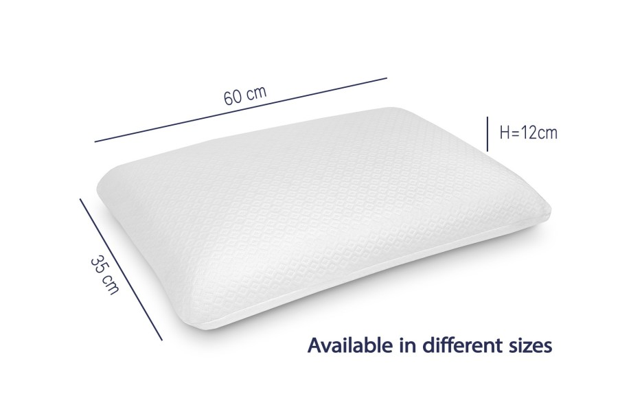 ALMOHADA VISCOELÁSTICA CONFORT - ALTURA 12 CM