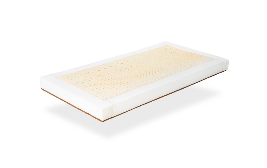 LATEX BABY MATTRESS WITH COCONUT FIBER - HEIGHT 11 CM