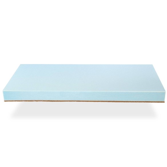 MICRO-PERFORATED FOAM MATTRESS WITH COCONUT FIBER - HEIGHT 11CM