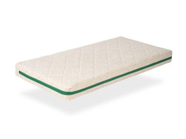 SCHAUMSTOFFMATRATZE MIT LUFTKANÄLEN UND KOKOSNUSSFASER HÖHE 11 CM 2