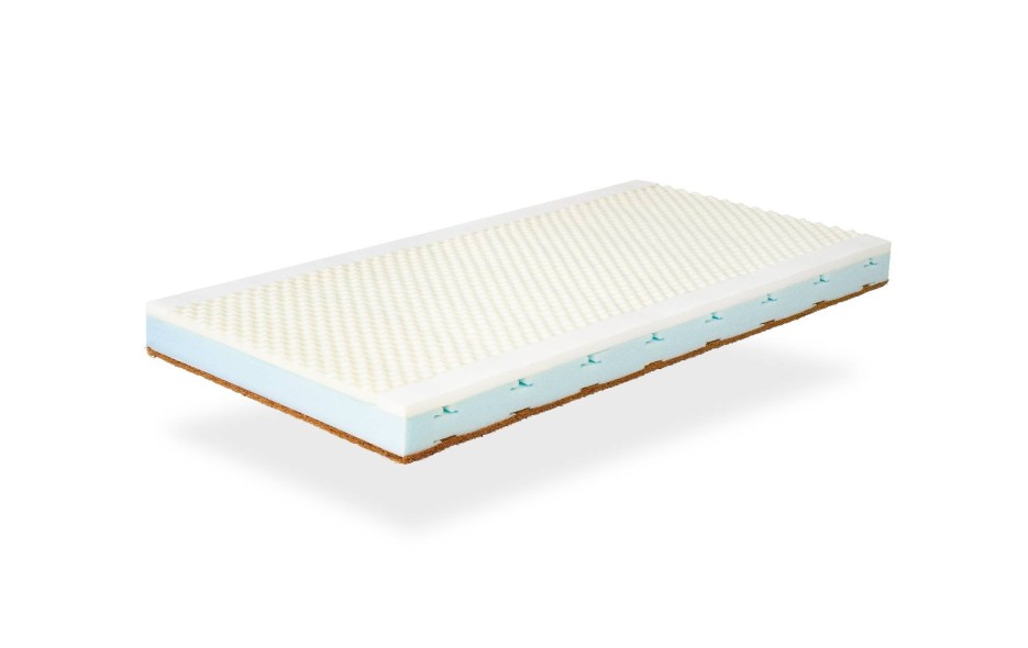 VISKOELASTISCHE MATRATZE MIT KOKOFASER HÖHE 11CM