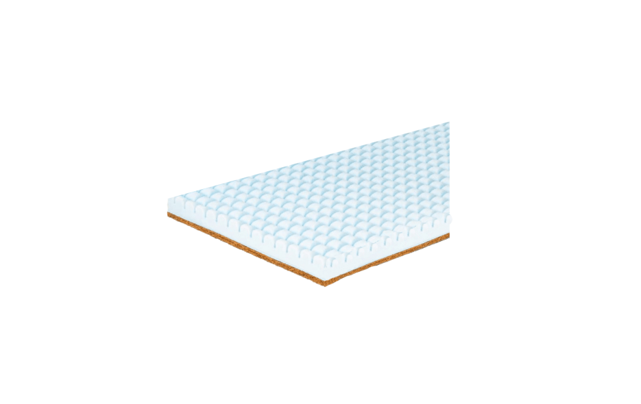 MINI-KINDERBETTMATRATZE AUS SCHAUMSTOFF MIT LUFTKANÄLEN AUS KOKOSNUSSFASER 7CM
