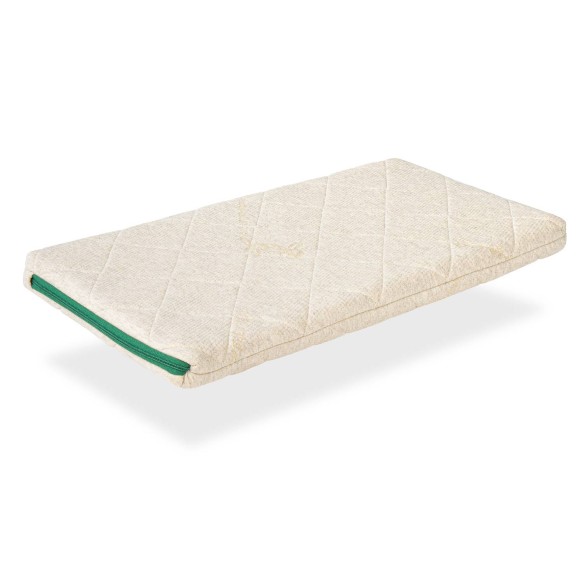 MINI-KINDERBETTMATRATZE AUS SCHAUMSTOFF MIT LUFTKANÄLEN AUS KOKOSNUSSFASER 7CM